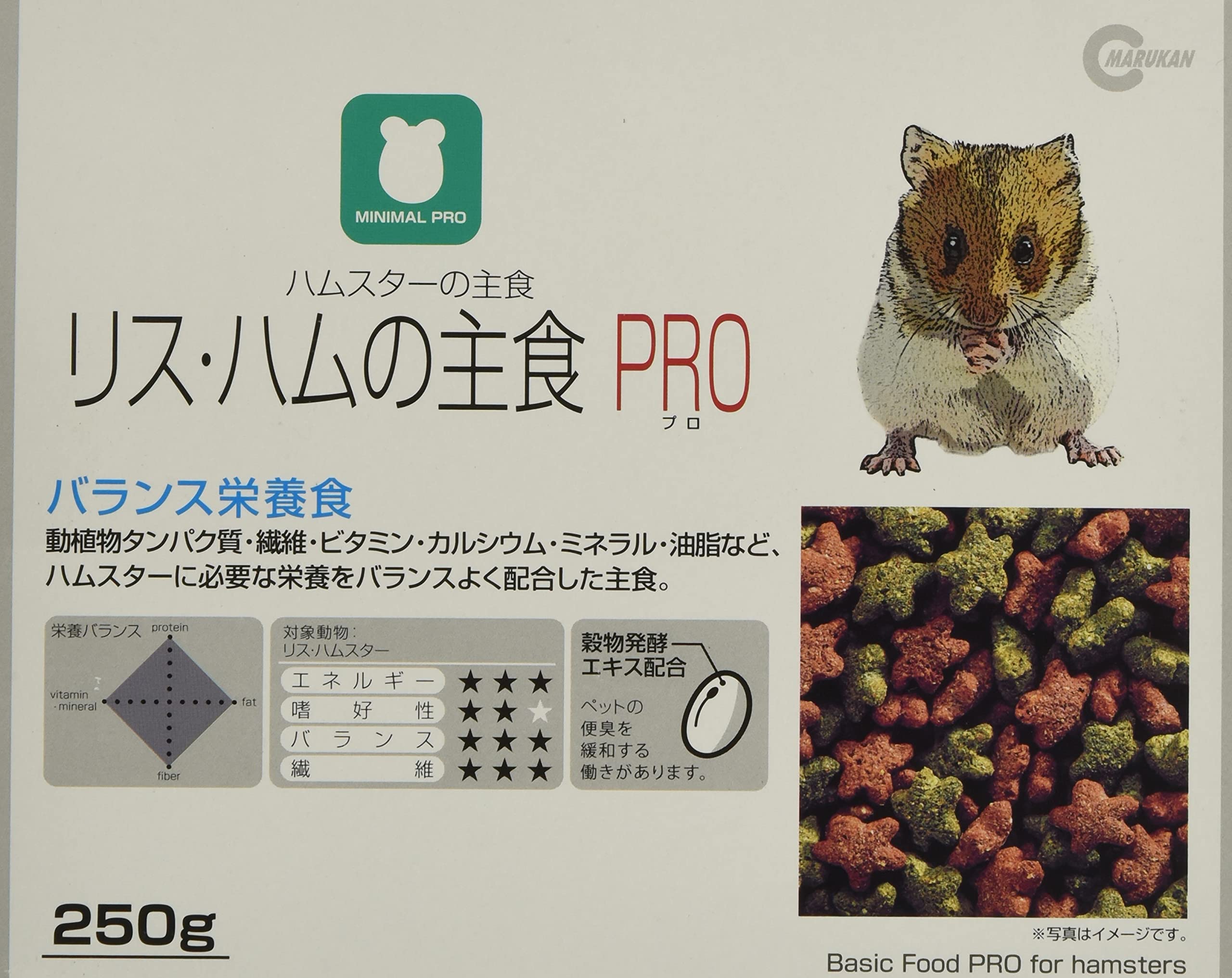 ミニマルランド リス・ハムの主食 PRO MRP-705